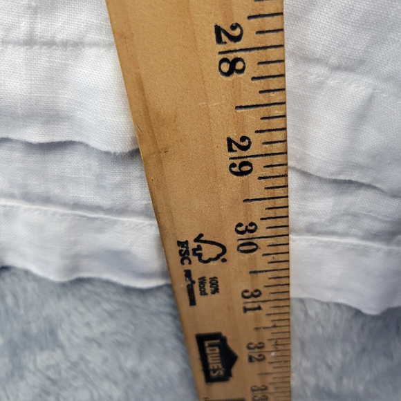 Murano Baird Mcnutt Mens Linen Shirt Size XL Floral Long Sleeve Button Front - Picture 4 of 12